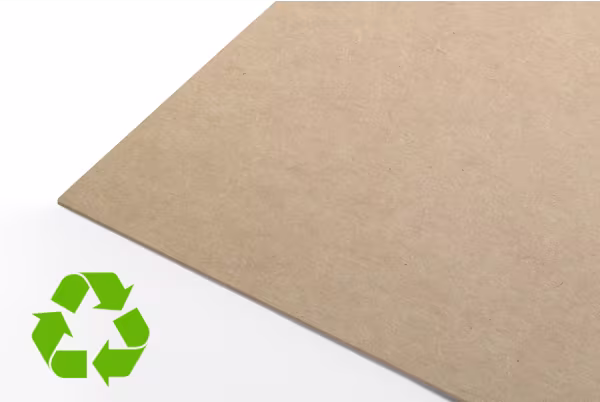 Visitekaartjes 19 Kraft - gerecycled voorbeeld