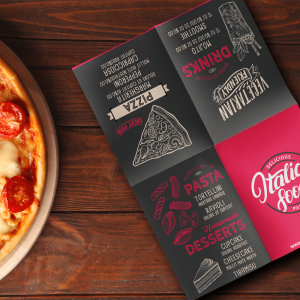 Hotels 18 Kruisvouw folders