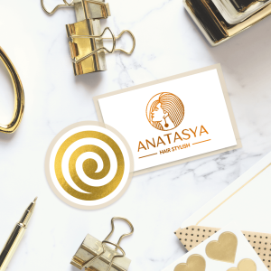 Stickers met foliedruk