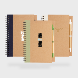 Wire-O notitieboek kraft