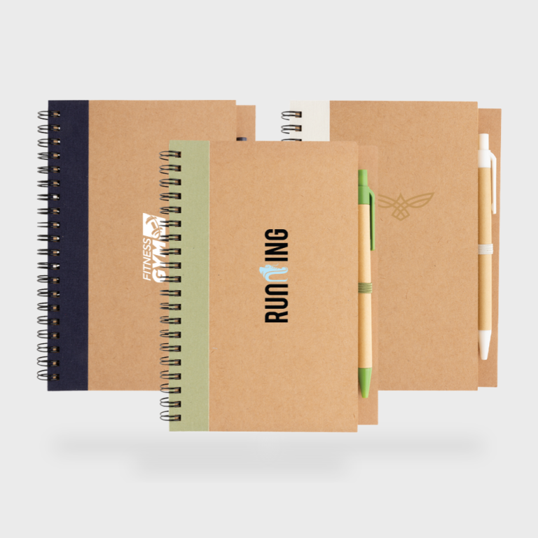 Wire-O notitieboek kraft