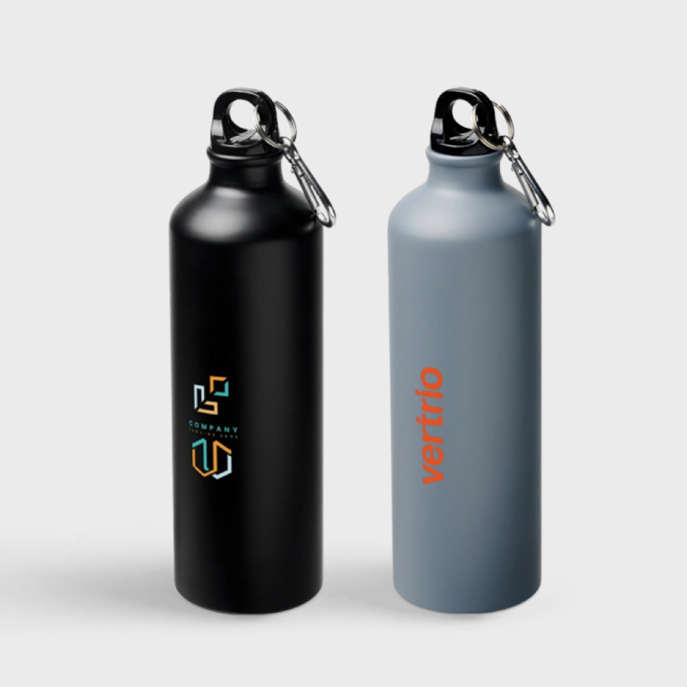 Matte drinkfles met karabijnhaak | 770 ml