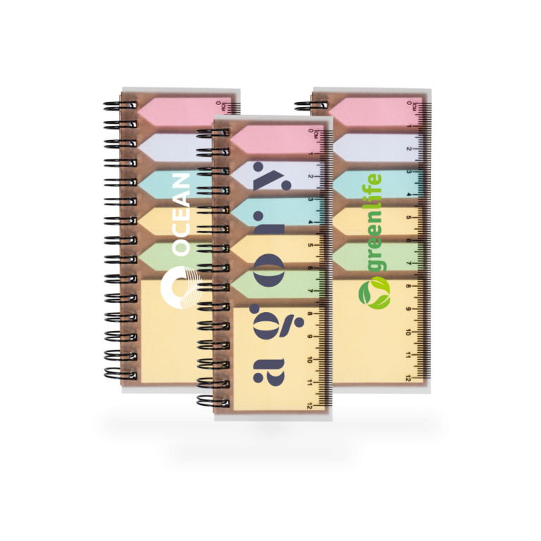 Spinner Notitieboek met memoblokken