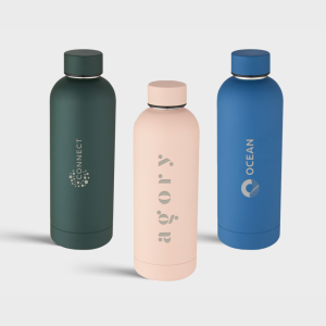 Koperen vacuÃ¼m geÃ¯soleerde fles met matte poederspray finish