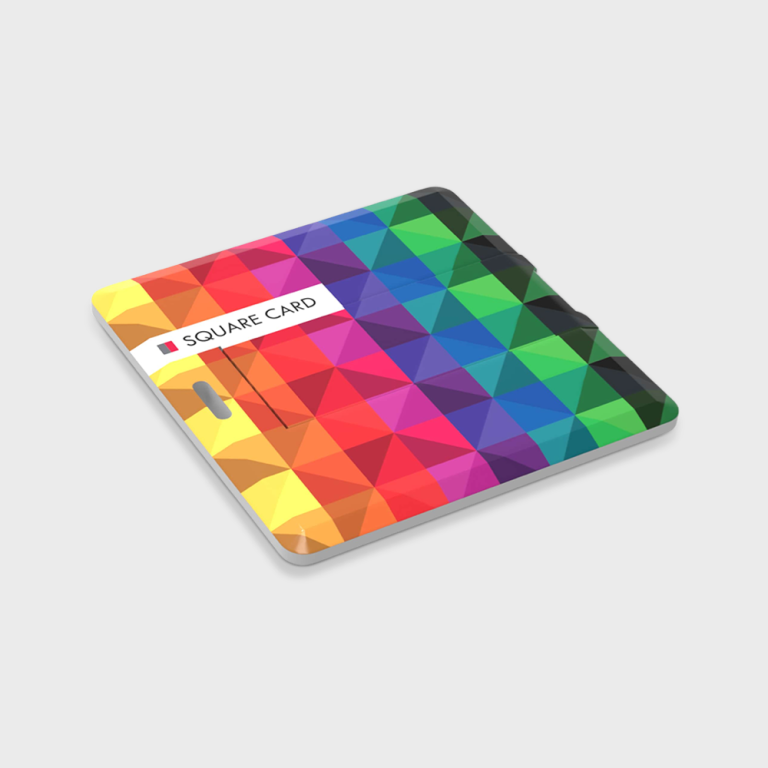 USB vierkante kaart vorm