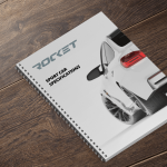 Wire-o brochure als menukaart