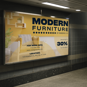 Posters op eigen formaat.