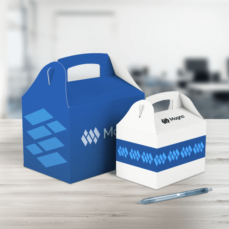 Geschenkdoos met handvat