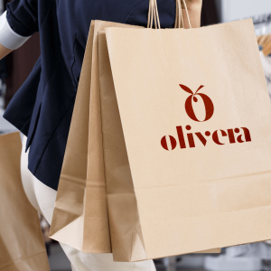 Basic kraftpapieren tassen