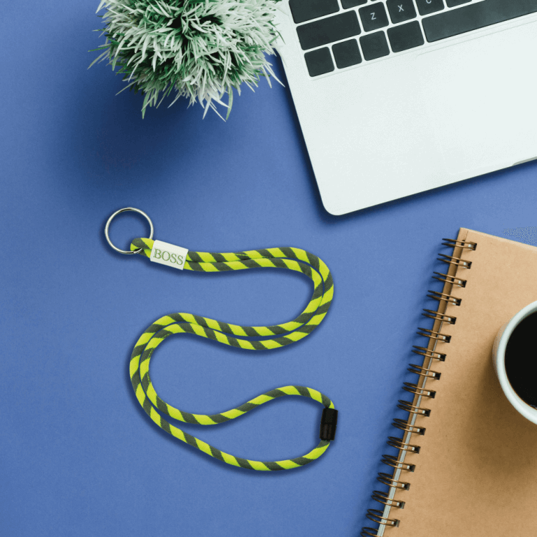 Koord met sleutelhanger