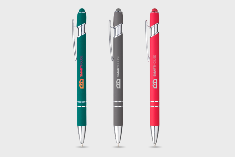 Soft touch stylus pennen