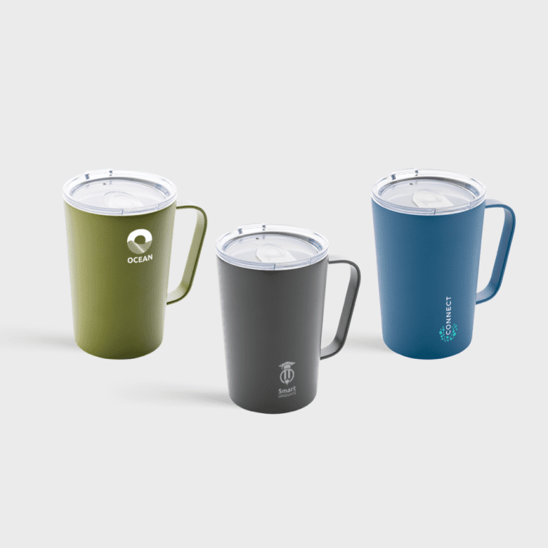 RCS gerecycled roestvrijstalen moderne vacuummok met deksel | 420 ml