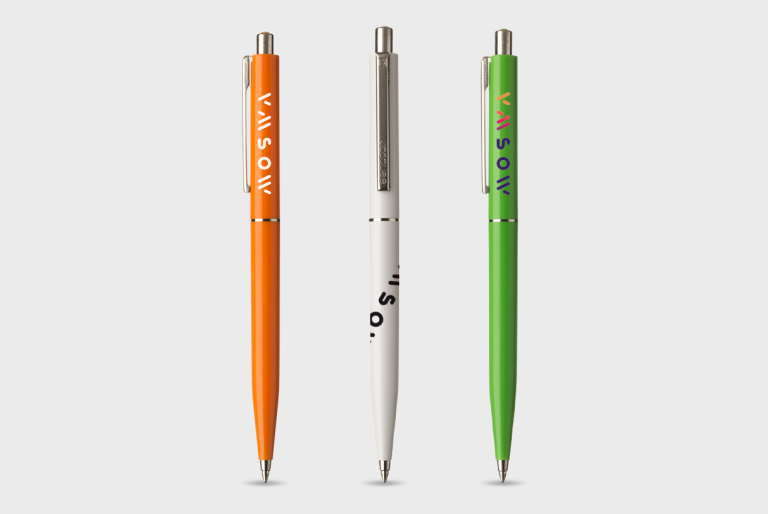 Senator Smalle pennen met metalen details