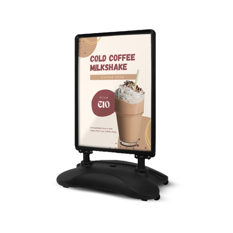 Stoepborden met watertank