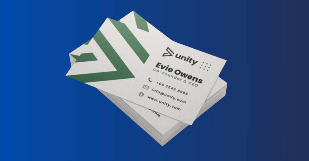 duurzame visitekaartjes