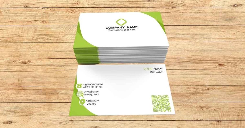 duurzaam visitekaartje