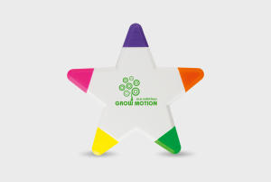 Markeerstift 5 kleuren