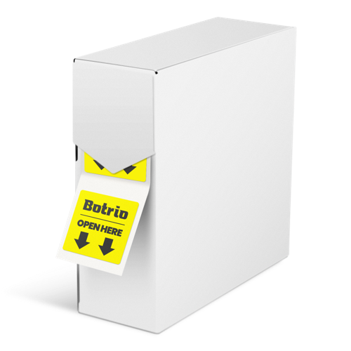 product image 500x500 labels on roll fluor