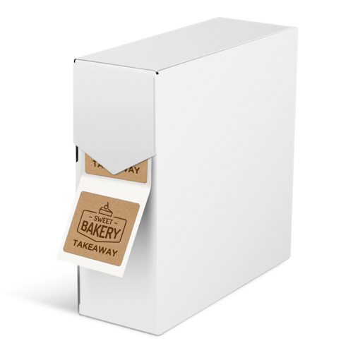 product image 500x500 labels on roll kraft