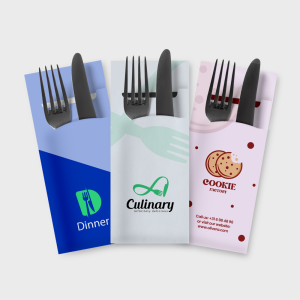 Cutlery bags with napkin PDP 300x300 1 Horeca & evenementen