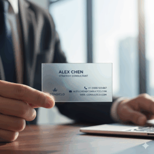 Venray 46 Transparante Visitekaartjes: De Modernste Eerste Indruk